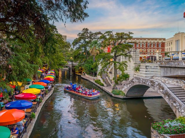 The Riverwalk in San Antonio, Texas