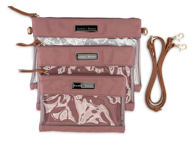 Three Everyday Packing Totes from Austin Fowler with a separate strap.