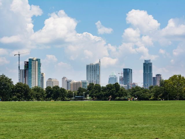 Zilker Park in Austin, Texas.