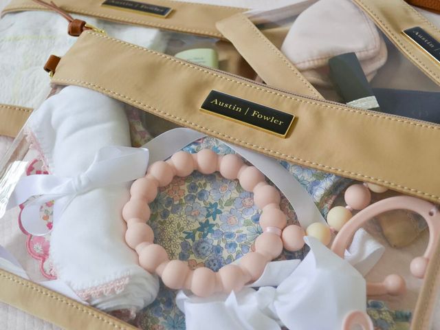 The Everyday Packing Totes from Austin Fowler packed with miscellaneous items.