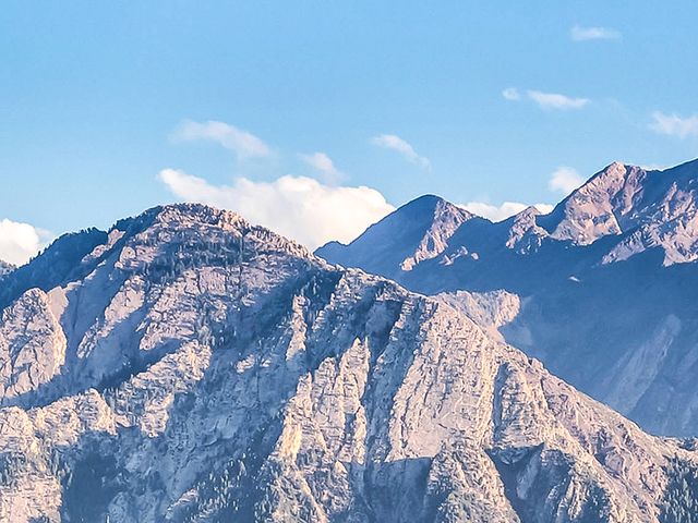 An aerial view of the Salt Lake City skyline.